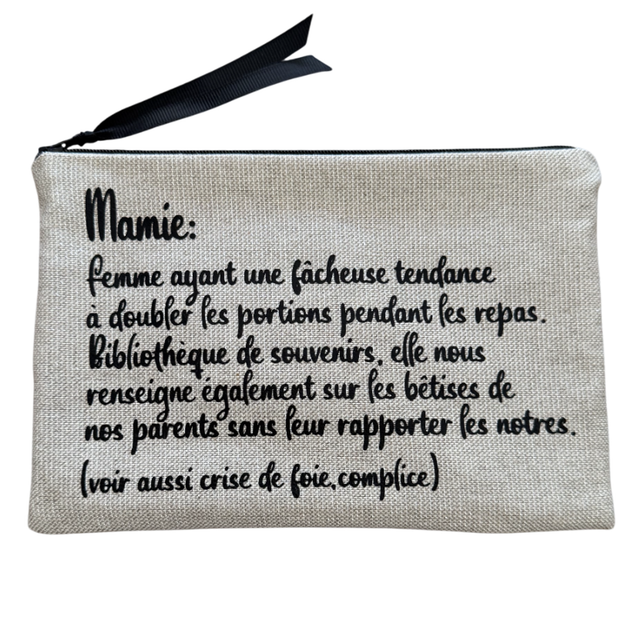 Pochette Définition Mamie