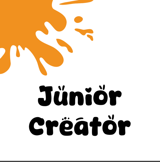 Junior Creator: 9 - 11yrs Wednesday 21st Jan