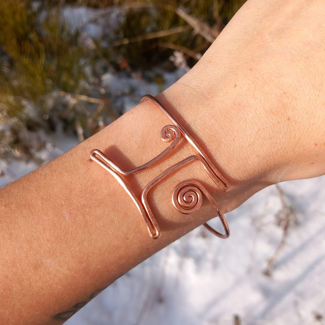 ♊️ Bracelet Cuivre Gémeaux 