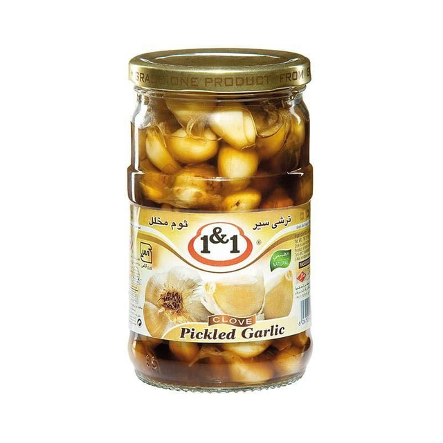 1&1 Nakladaný Cesnak s karamelom 700 gr.