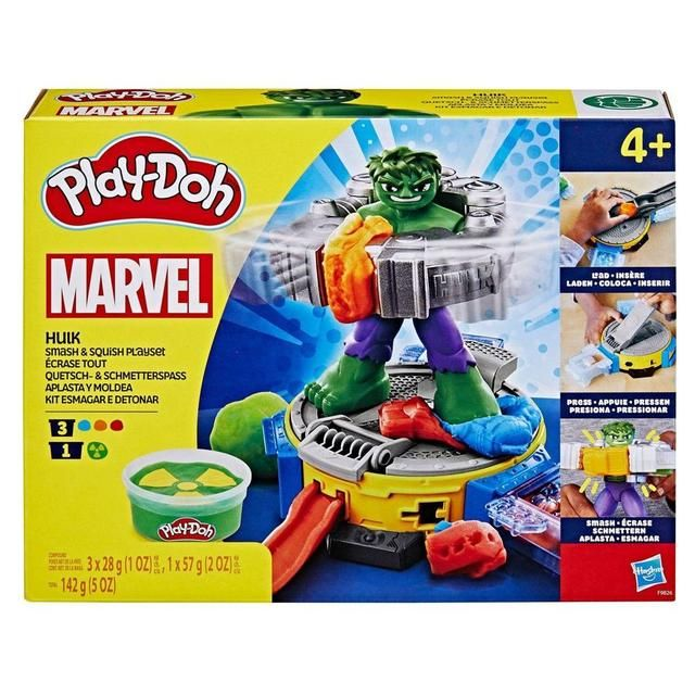 Play-Doh Marvel Hulk Smash &amp; Squish Playset