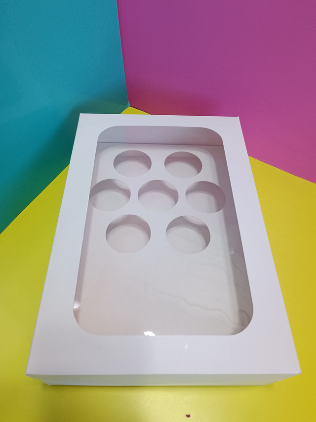 Caja Para Ramo de Cupcakes