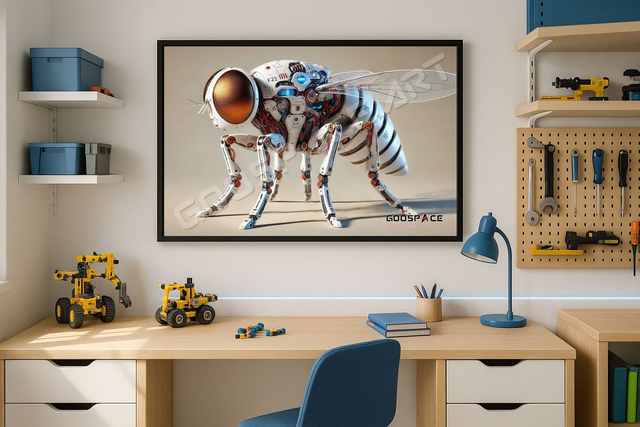 Cadre Mouche Cybernétique (06)