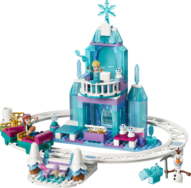 LEGO 43281 Elsas Schlittenfahrt um den Eispalast