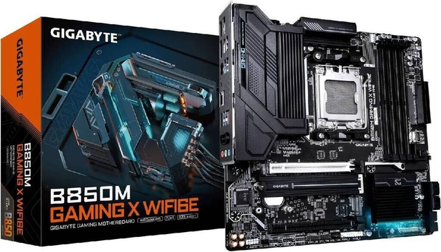 02.2.0097 – Scheda Madre Gigabyte B850M GAMING X WIFI6E – Micro‑ATX gaming entry‑level per Ryzen 7000/8000/9000