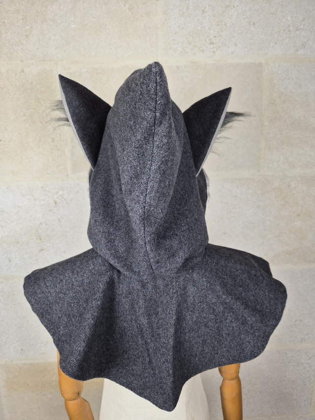 Capuchon Loup à oreilles