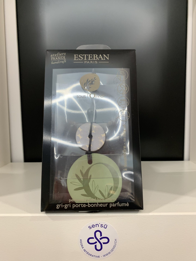 ESTEB GRIS GRIS PORTE BONHEUR SOUS L'OLIVIER