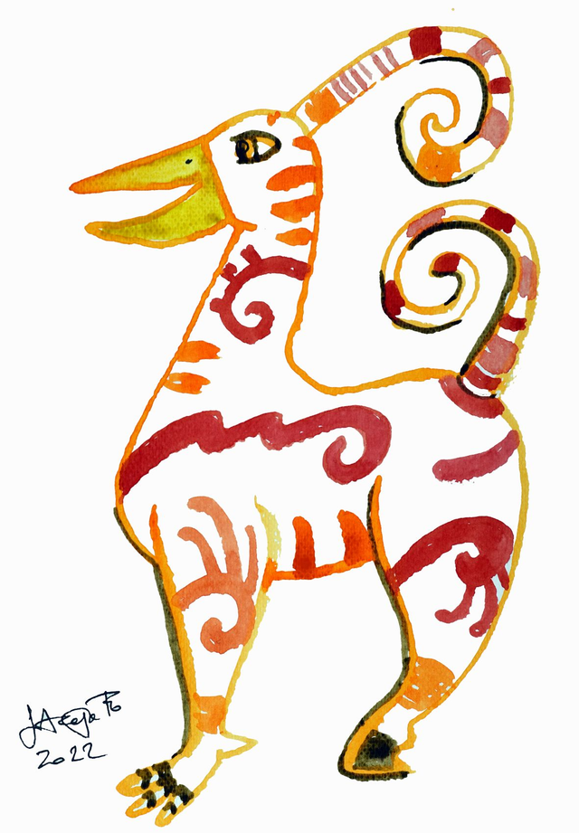 Cesira, l'animaletta che un po' se la tira