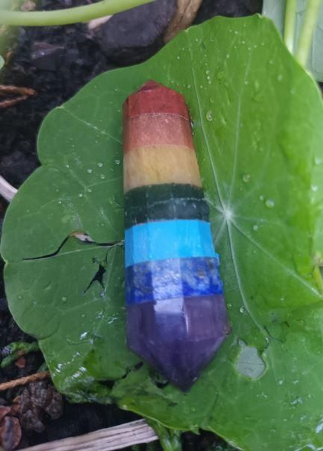 Chakra crystal Point