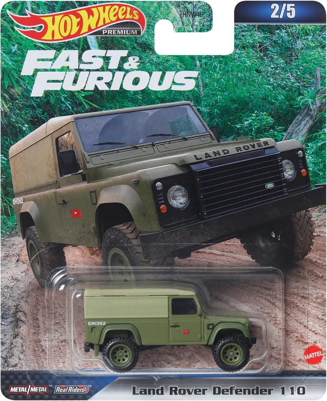 Hot Wheels Premium Fast &amp; Furious - Land Rover Defender 110 in Olivgrün