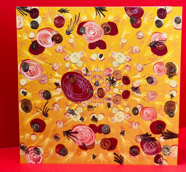 come tu sorridi di nuovo 3 - karte mit einlageblatt und couvert