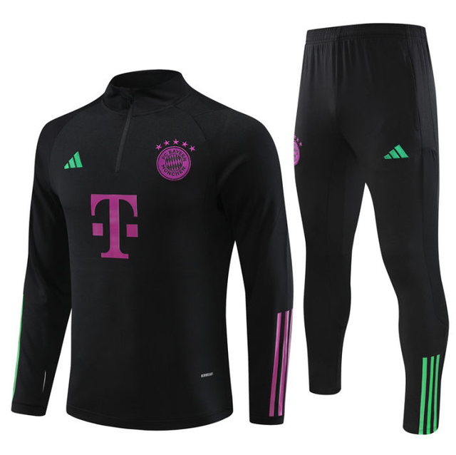 Adulte Football-Club Bayern München 2023-2024 Quick Dry Casual noir