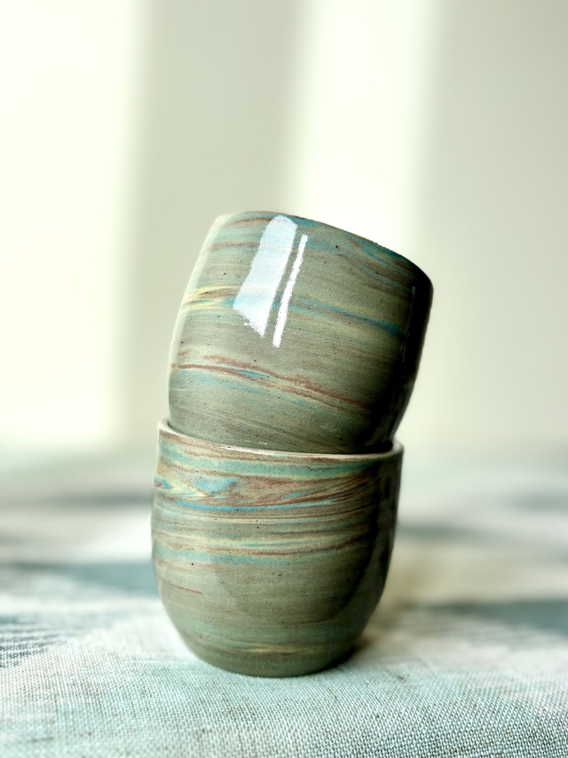 Tasse marbrée - Good Vibes