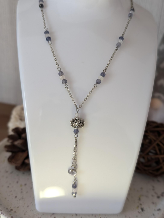 Collier fleur de lotus 