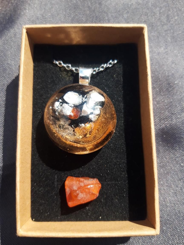 Pendentif &quot;Cornaline&quot; - Olympus