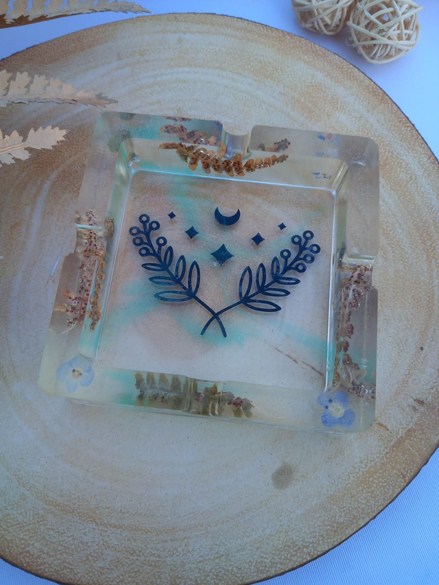 Cendrier fougère enchantée