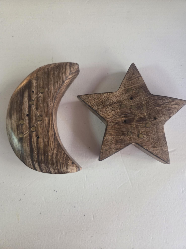 Quemador zodíaco luna-estrella