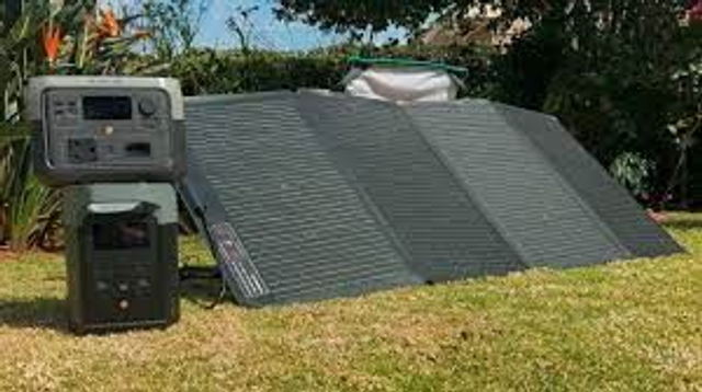 Panneaux solaires ecoflow 220w bi faciale 