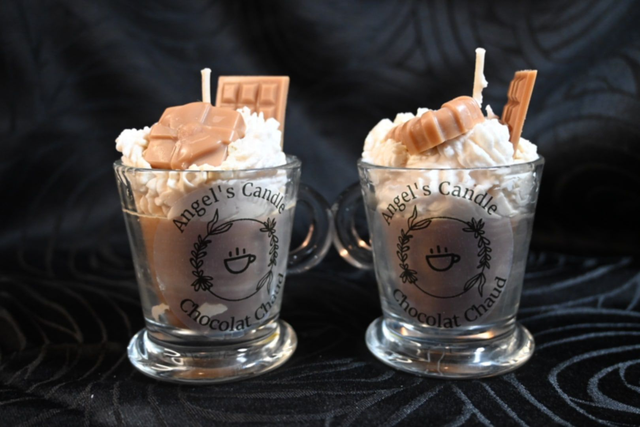 Bougie Mini Chocolat Chaud – Parfum gourmand et réconfortant