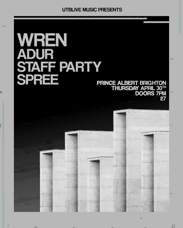 WREN + ADUR + STAFF PARTY + SPREE