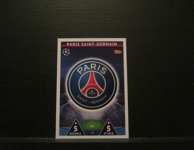 PARIS SAINT-GERMAIN - UEFA Champions League Match Attax 2018/19 Original Trading Card #271
