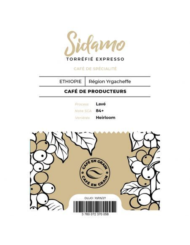 MOKA SIDAMO Éthiopie 