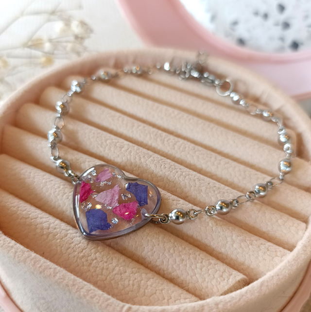 Bella - Mélange rose et violet