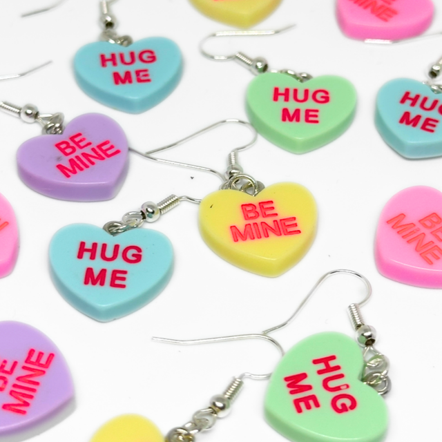 Love Heart Sweet Earrings