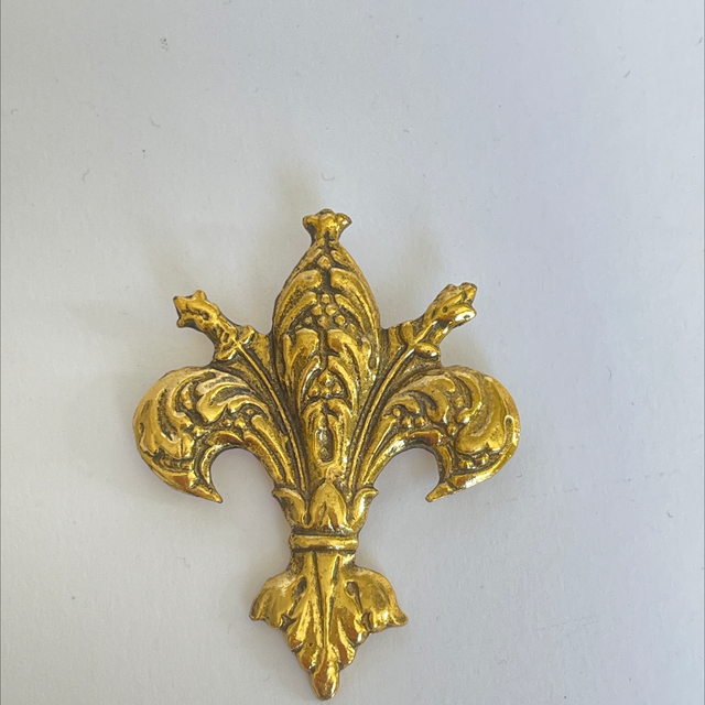 Fleur de Lys  Brosche  Bourbonen Lilie 