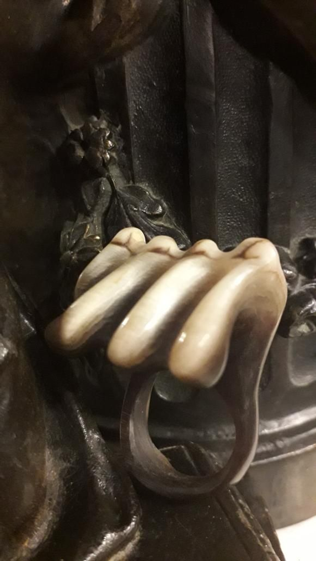 Bague corne de mouflon