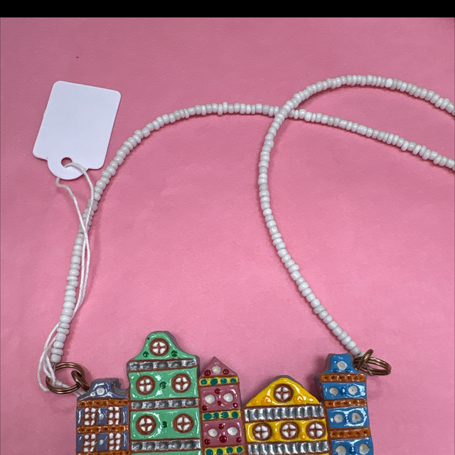 Dutch house necklace boterbloem studio