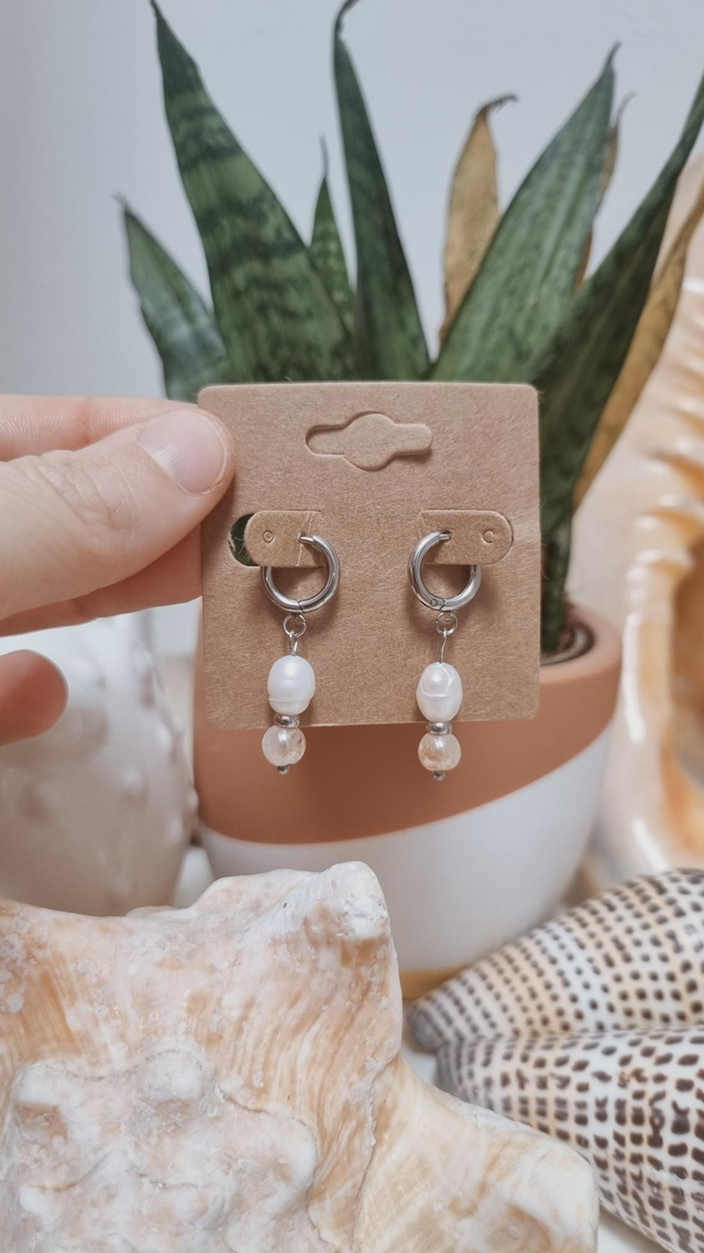 Boucles d’oreilles perles 🦙