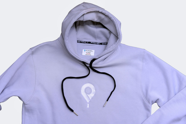Padel District Hoodie grau