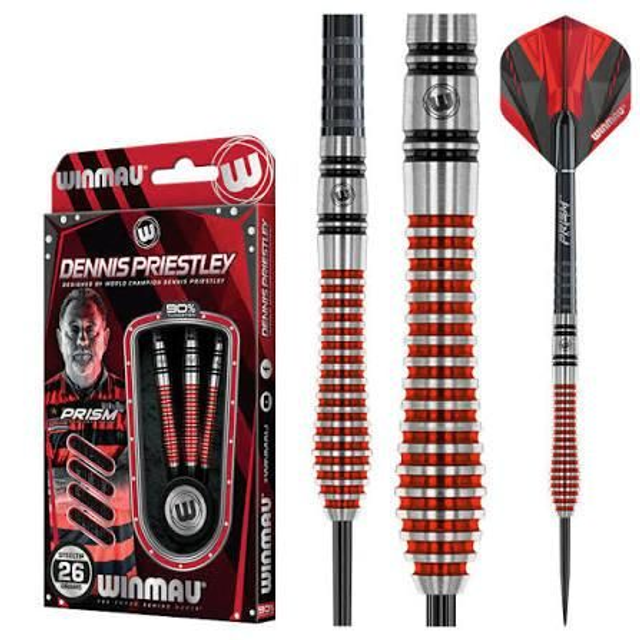 Winmau Dennis Priestley 90% Tungsten Darts (1436)