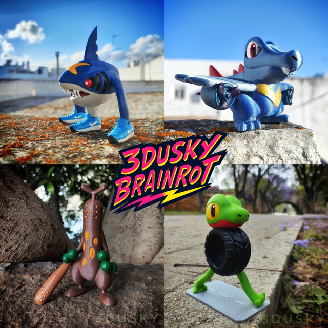 3DUsky Brainrot - PACK