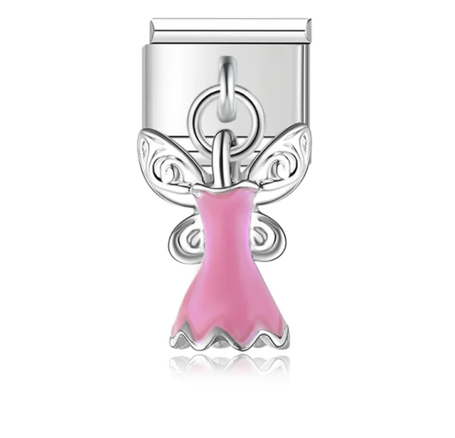 Charm Hada Rosa colgante