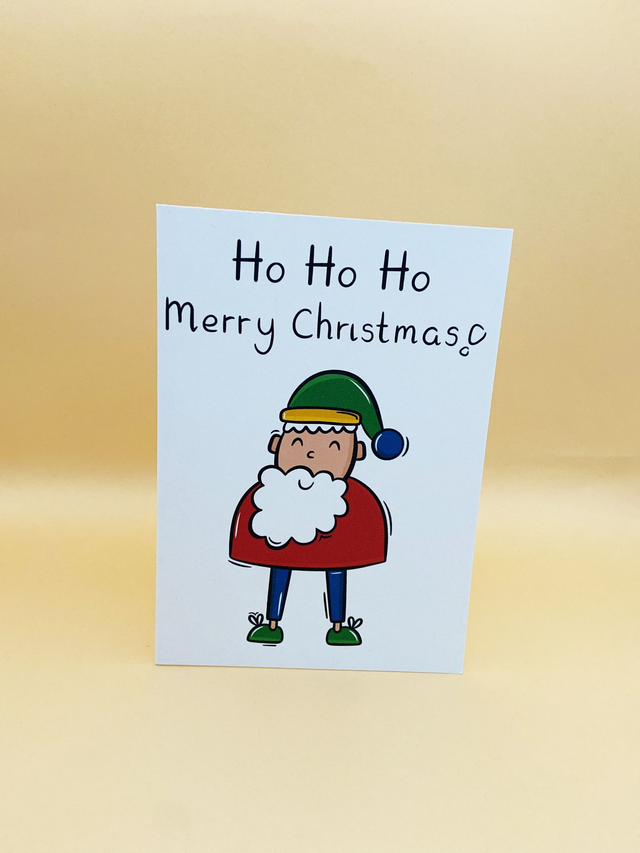 Santa Christmas card