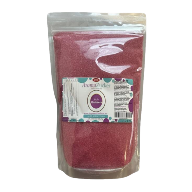 1kg Zuckerwatte - Aromazucker Himbeer