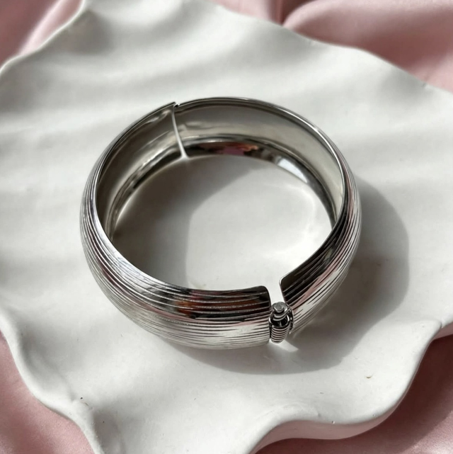 Bracciale Manetta Satinato Silver 