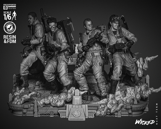 DIORAMA GHOSTBUSTERS série movie