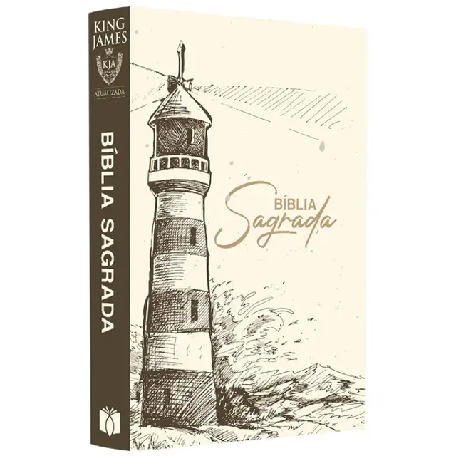 Bíblia Sagrada Farol Ilustrado | KJA | Letra Maior | Capa Dura