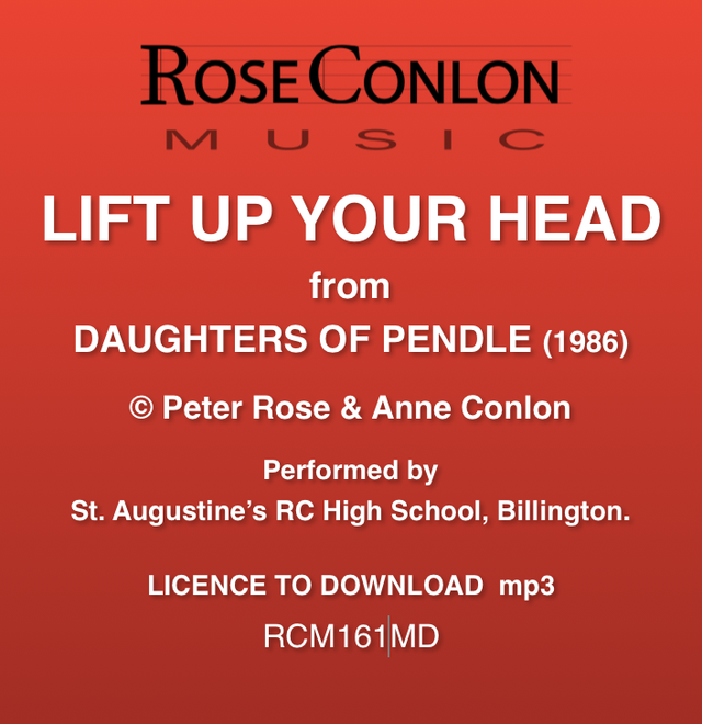 LIFT UP YOUR HEAD  RCM161MD from Daughters of Pendle by Peter Rose &amp; Anne Conlon