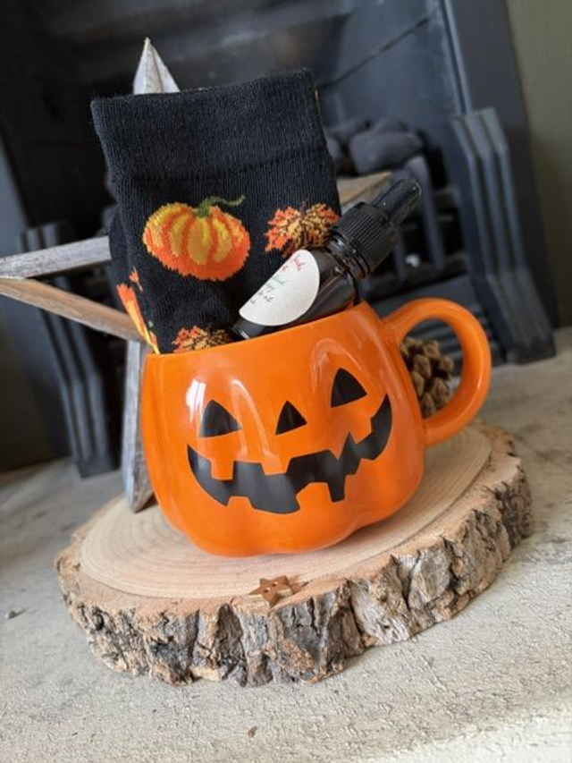 Pumpkin mug gift set