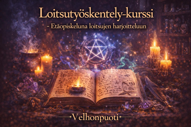 Loitsutyöskentely-kurssi 3kk