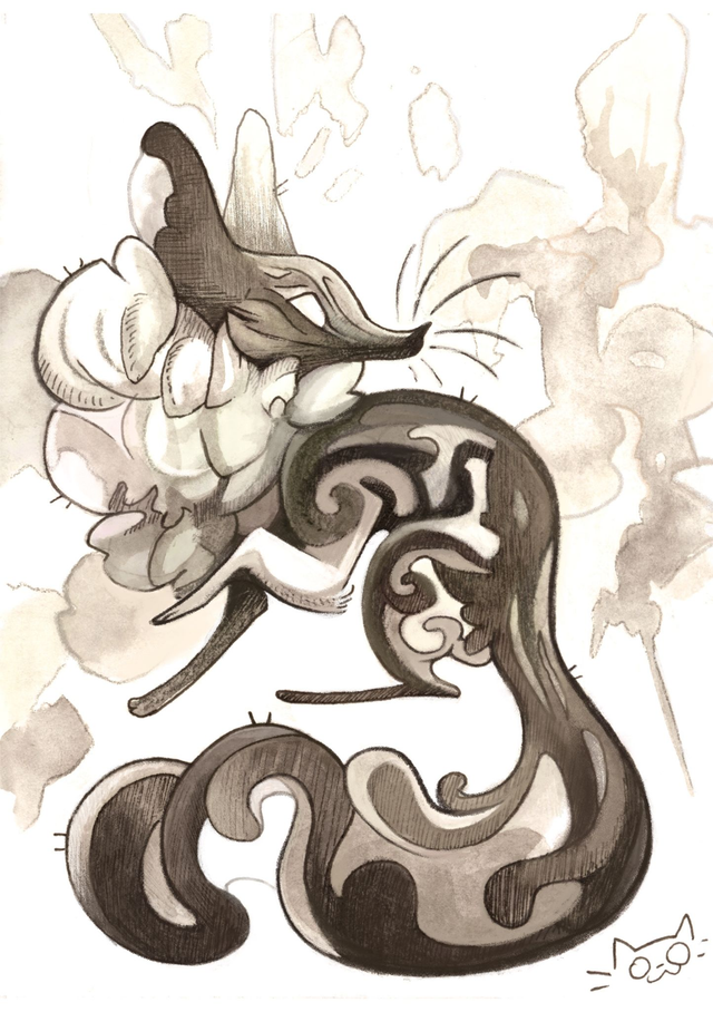 Série animaux de la forêt - Le renard