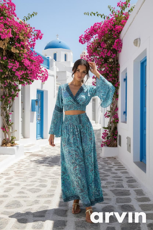 Σετ τοπ και παντελόνα 