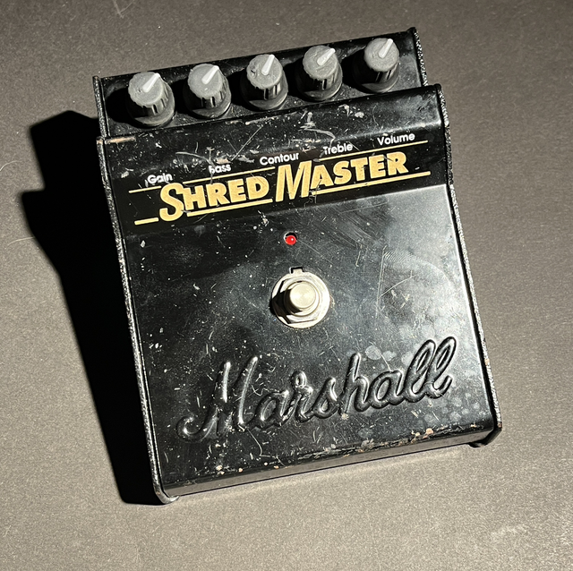 RARE 1990's Marshall Shred Master OVERDRIVE Pedal (NOT a reissue) ... as used by Jonny Greenwood (Radiohead) Used – Fair