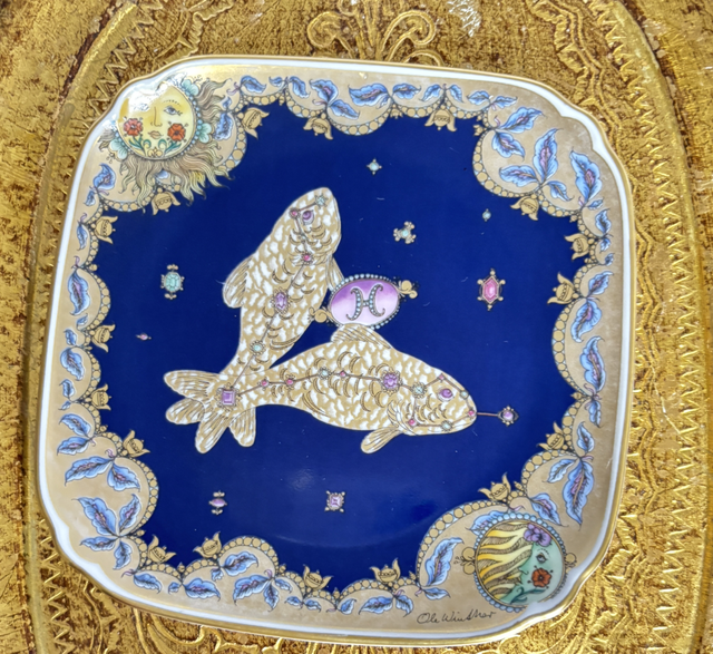 Sammelteller Hutschenreuther Sternzeichen Fisch