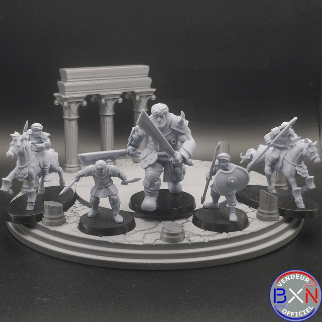 Les guerriers Perses : Pack 08 - Jeu de role - RPG - Miniature