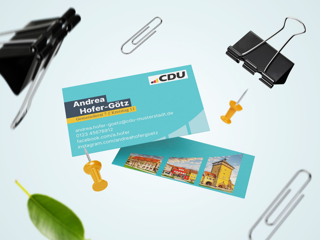 Visitenkarten Standard